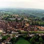 Vue sur Saint-Léonard-de-Noblat. Sur la Via lemovicencis, et juste après la basilique Sainte-Madeleine de Vézelay, Saint-Léonard-de-Noblat constituait une étape majeure.